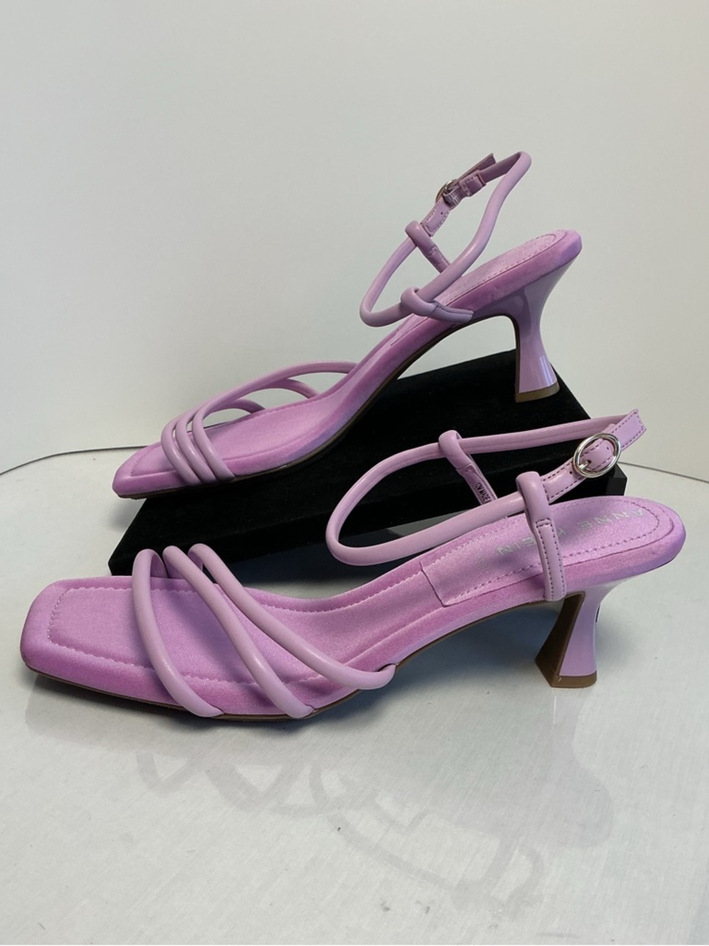 NEW Anne Klein iFlex Jerilyn Pink Strappy Slingback Sandal Heels 12